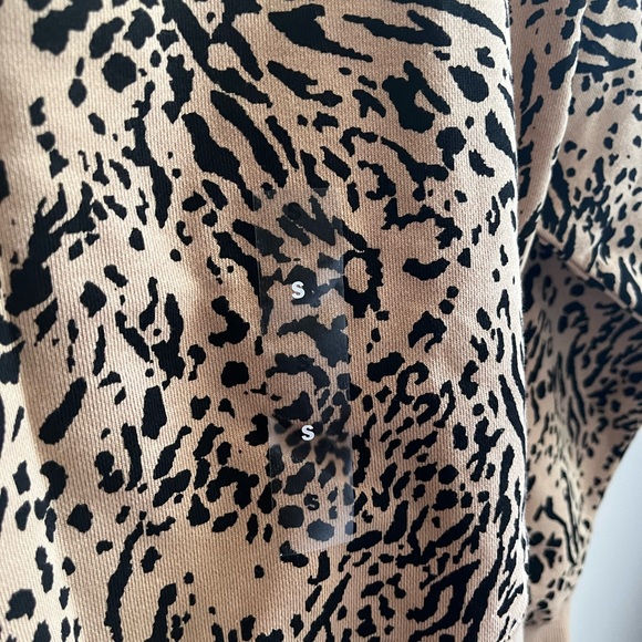 Oversized cheetah crew neck - Picture 5 of 5
